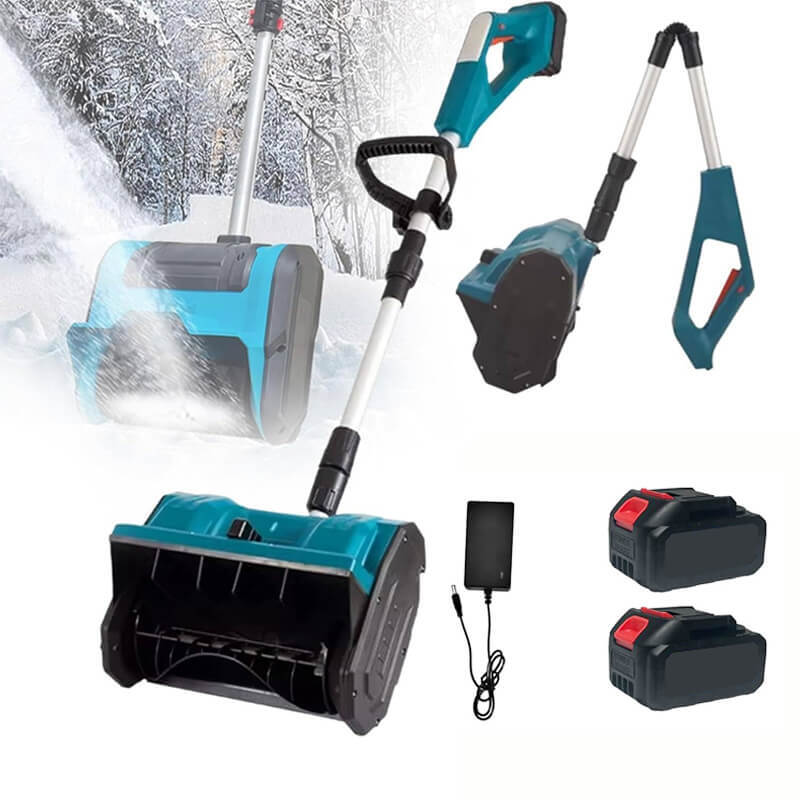 Trådløs snøfreser på 12 tommer med 2 batterier